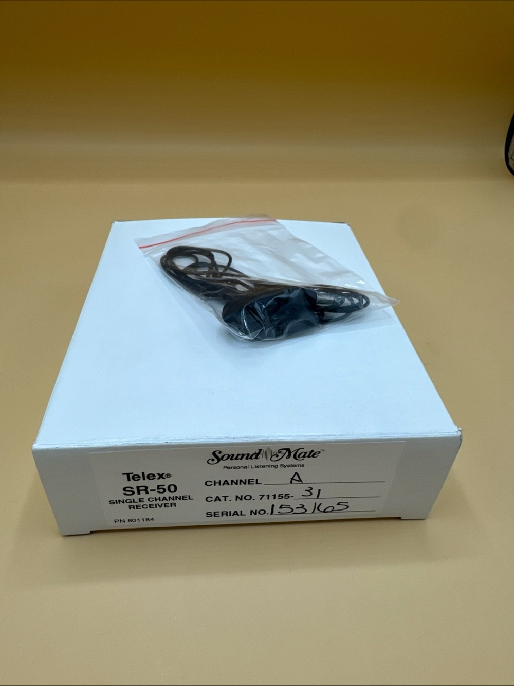 Telex Sound Mate SR-50 Personal Listening System (channel A) - gray